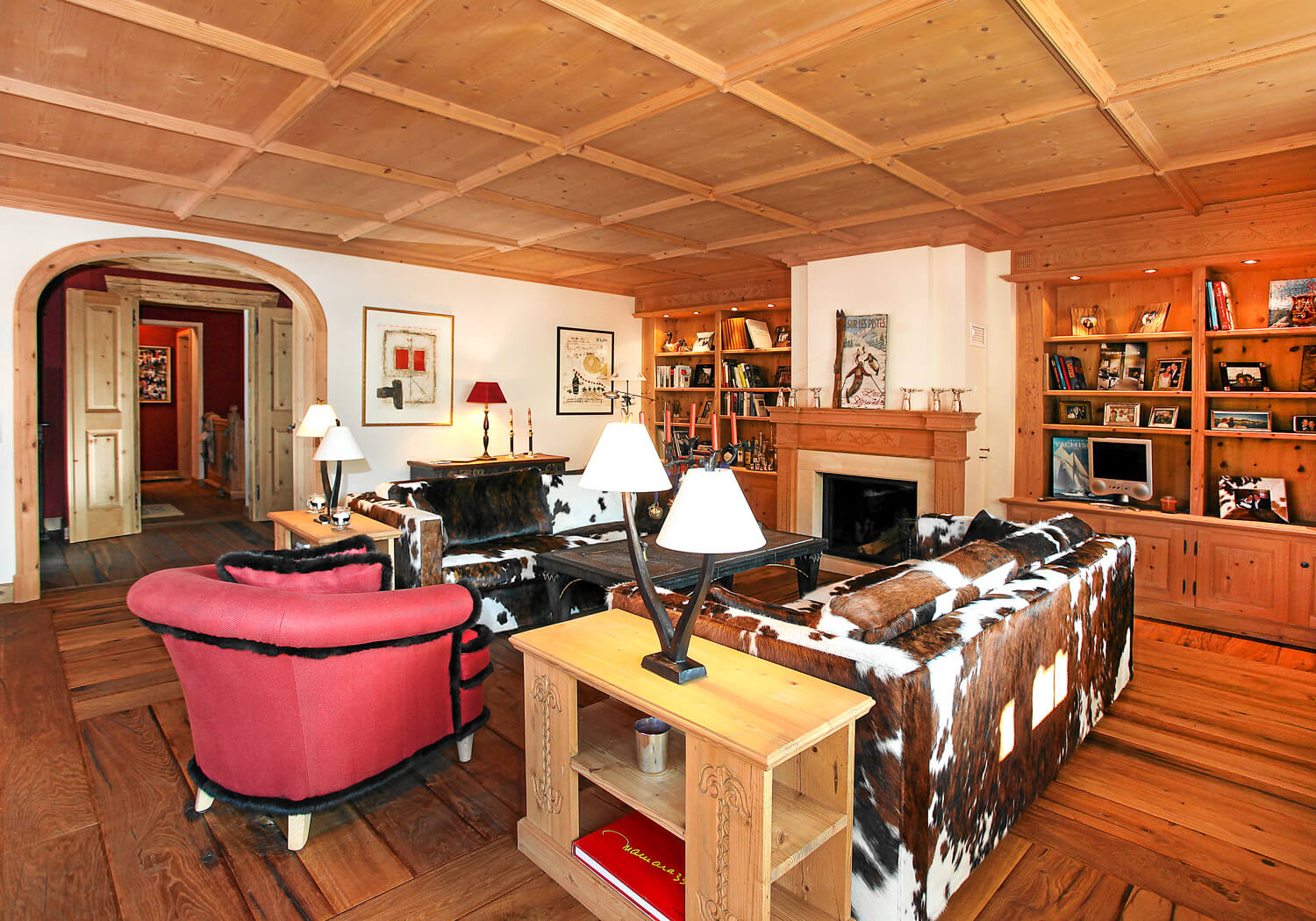 Klassisches Ferienhaus in den Bergen - Bärtsch Architektur, Baumanagement, Innenarchitektur, Innenausbau - Klosters (Graubünden) Zürich