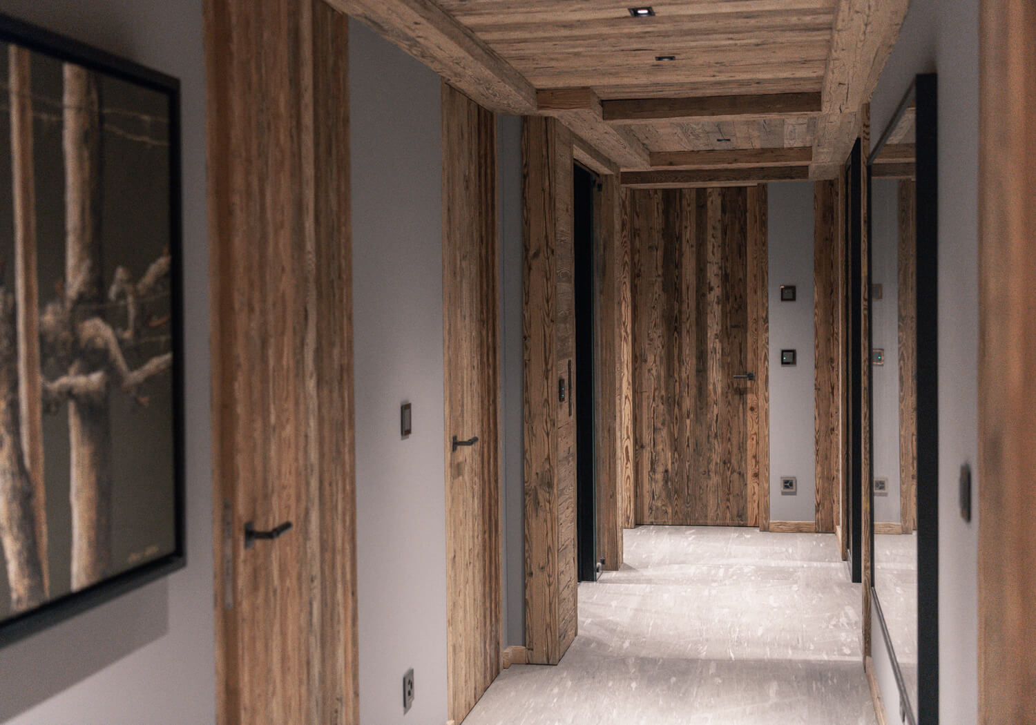 Stilvolles Chalet in den Bergen - Bärtsch Architektur, Baumanagement, Innenarchitektur, Innenausbau - Klosters (Graubünden) Zürich