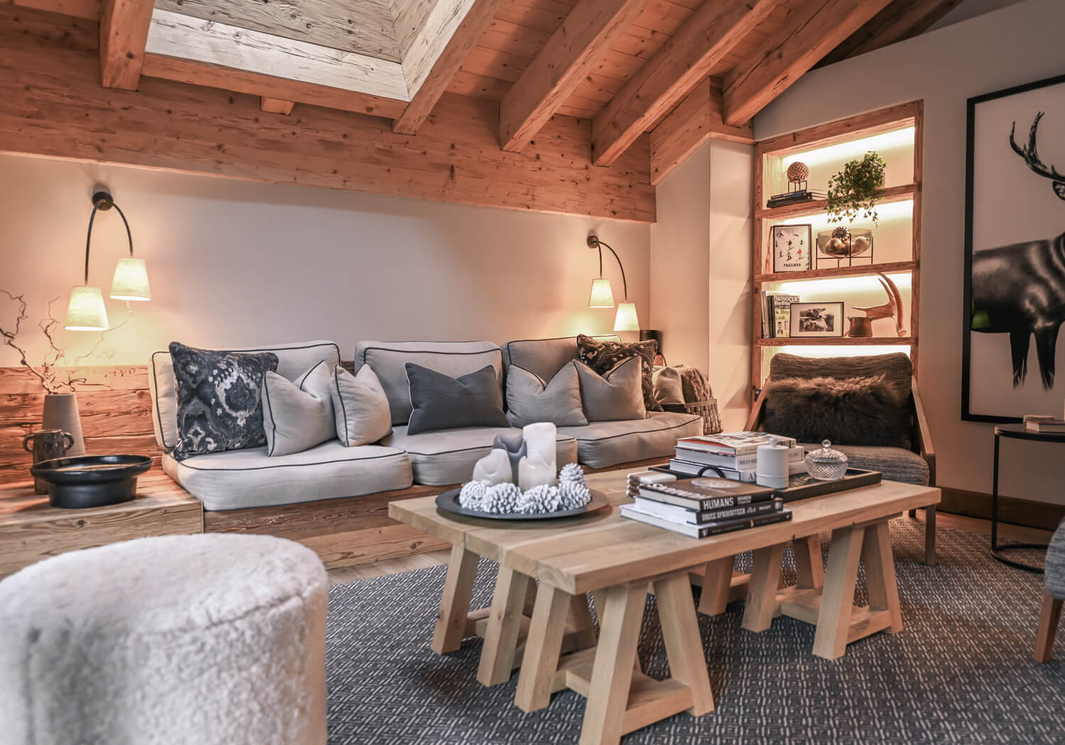 Umbau Privatwohnung in den Bergen - Bärtsch Architektur, Baumanagement, Innenarchitektur, Innenausbau - Klosters (Graubünden) Zürich
