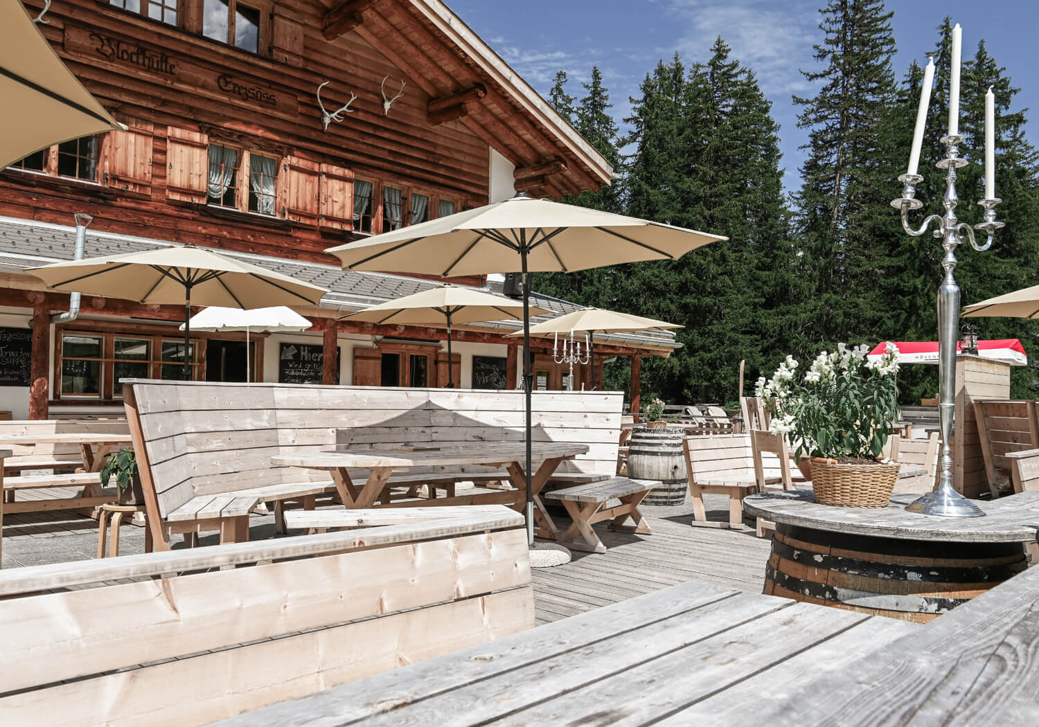 Berghütte in den Bergen - Bärtsch Architektur, Baumanagement, Innenarchitektur, Innenausbau - Klosters (Graubünden) Zürich